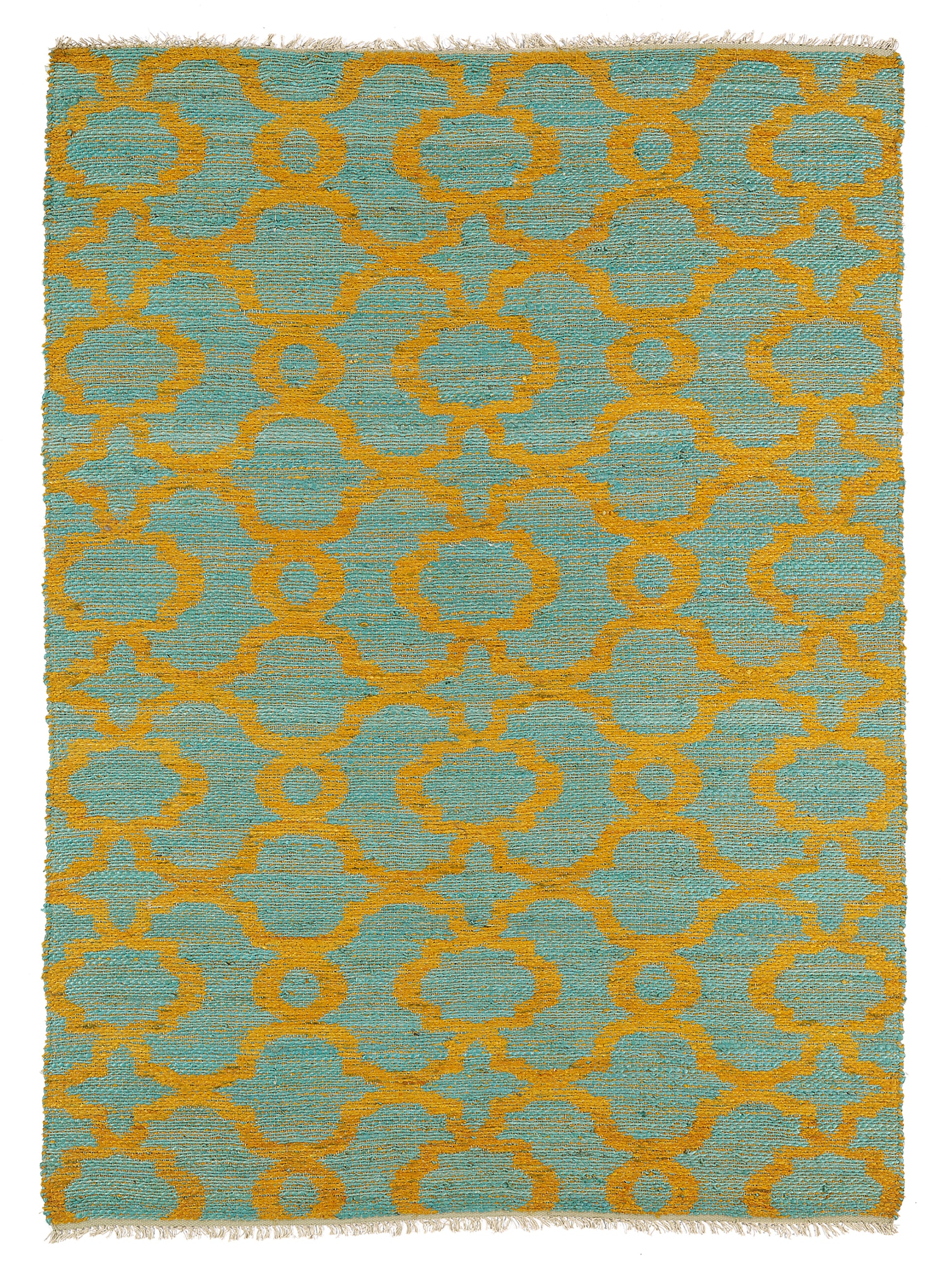 Casual, Contemporary, Modern, Transitional, Kids, Textured Loop Pile 8' X 11' Rectangle Area Rug Multi Jute