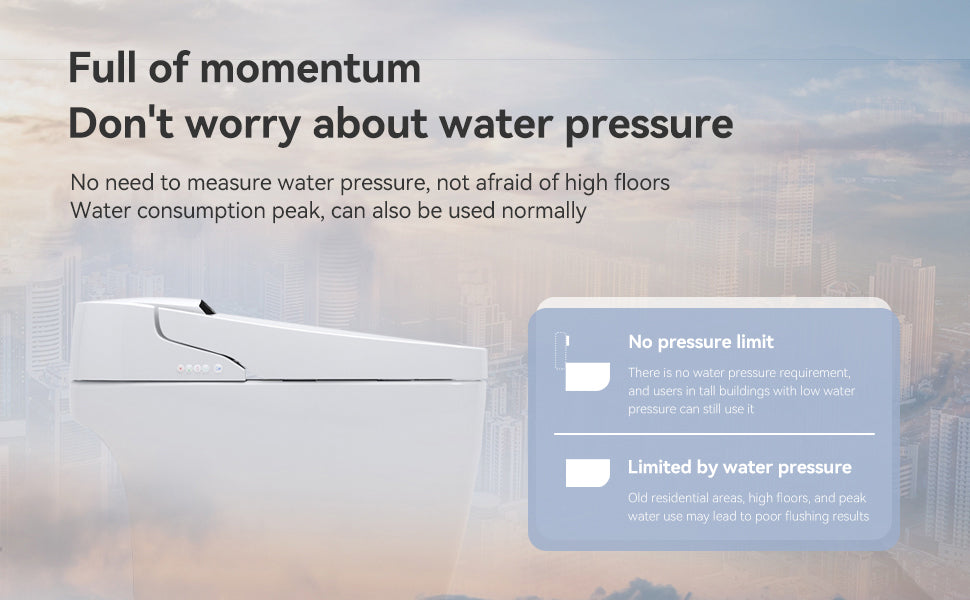 Smart Toilets With Heated Bidet Seat.Portable Toilet With Bidet Built.Intelligent Toilet Auto Open Close Seat. Bidet Toilet With Dryer And Warm Water White Ceramic