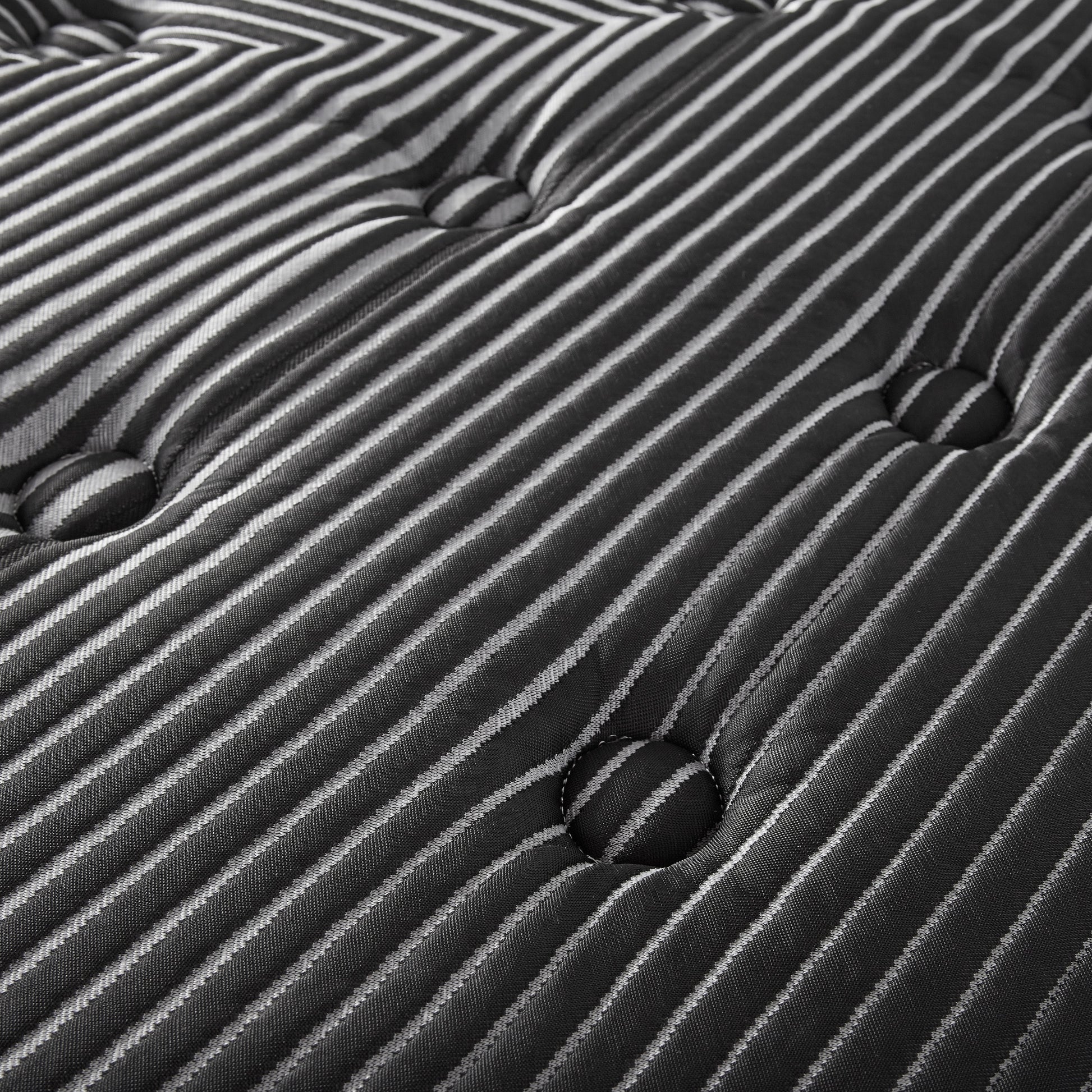 15" Pure Ice Eurotop Ultra Plush King Mattress Black Foam Spring King