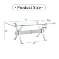 Dining Table. Modern Tempered Glass Dining Table. Large Modern Office Desk With Silver Plated Metal Legs And Mdf Crossbars, Suitable For Both Home And Office Use. Kitchen. 71 ''X35.4''X30 '' 1105 Transparent Glass