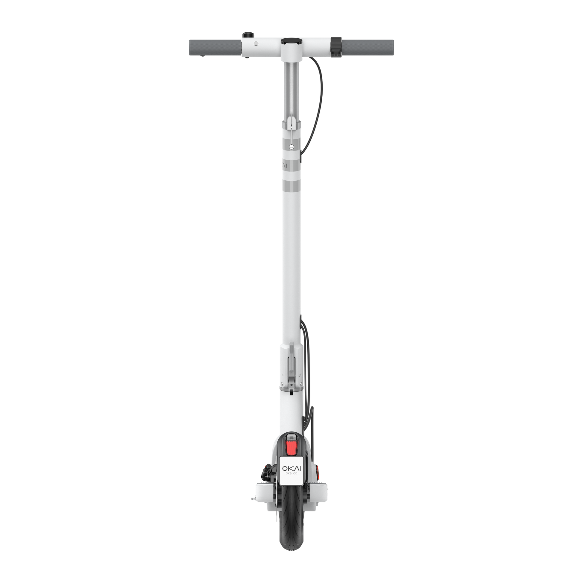 Foldable Electric Scooter W 18.6 Miles Max Operating Range & 15.5 Mph Max Speed White White Aluminum