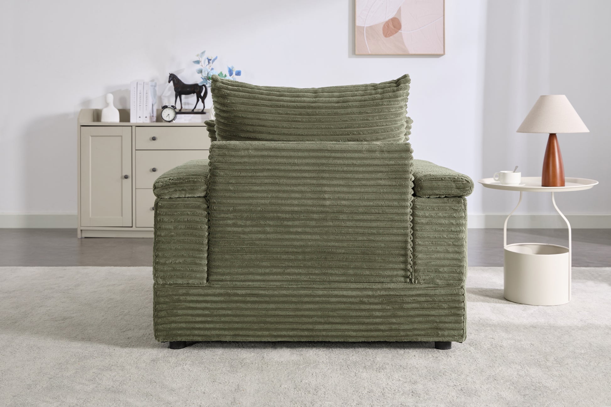 Seat Green Green Plywood 1 Seat