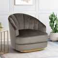 Arm Chair Grey Velvet