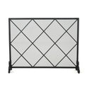 Fire Screens Black Iron