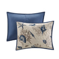 Brushed Microfiber Quilt Set With Throw Pillows Blue Twin Twin Xl Twin Blue Polyester
