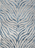 Elegance Gc Cnc6006 Blue 2 Ft. 7 In. X 7 Ft. 3 In. Area Rug Blue Polyester