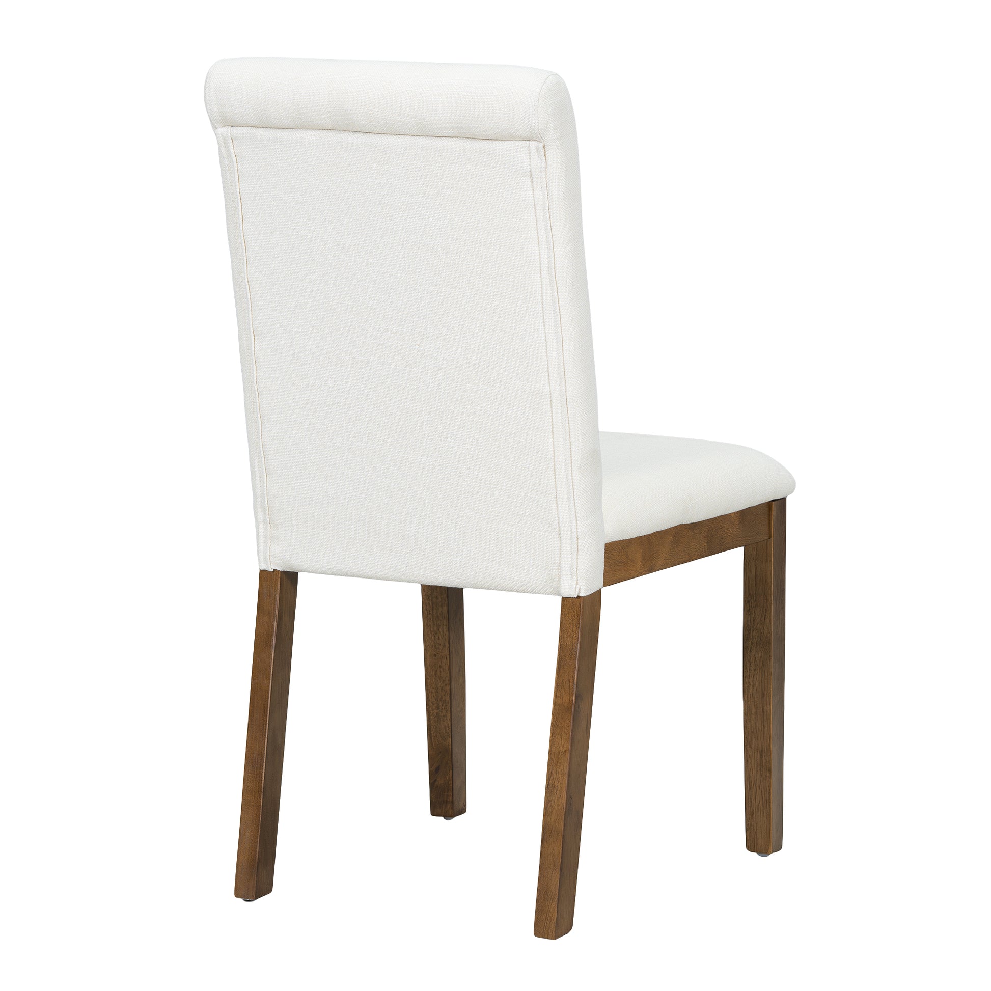 Farmhouse 76Inch 6 Piece Extendable Dining Table Set Trestle Kitchen Table Set With 18Inch Removable Leaf And Upholstered Dining Chair And Bench For Dining Room, Dark Brown Wood Dining Room