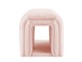 Ottoman Bench Storage Foot Rest For Couch Pet Supplies Corduroy Bench Cat'S Nest To Hide For The Living Room, Entryway And Bedroom,Pink Pink Corduroy