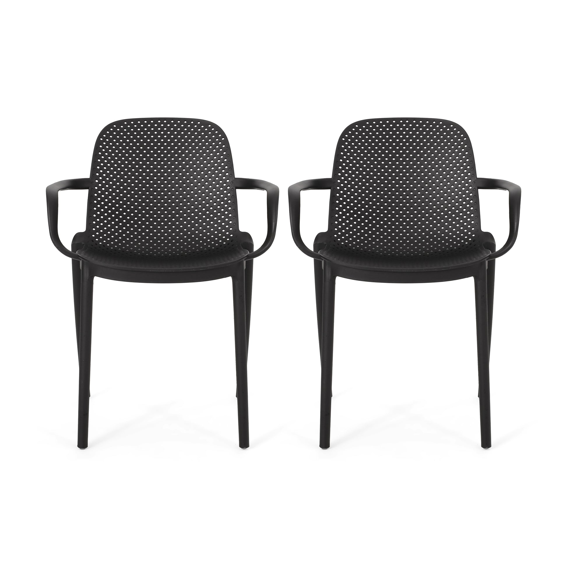 Gardenia Chair Black Polypropylene