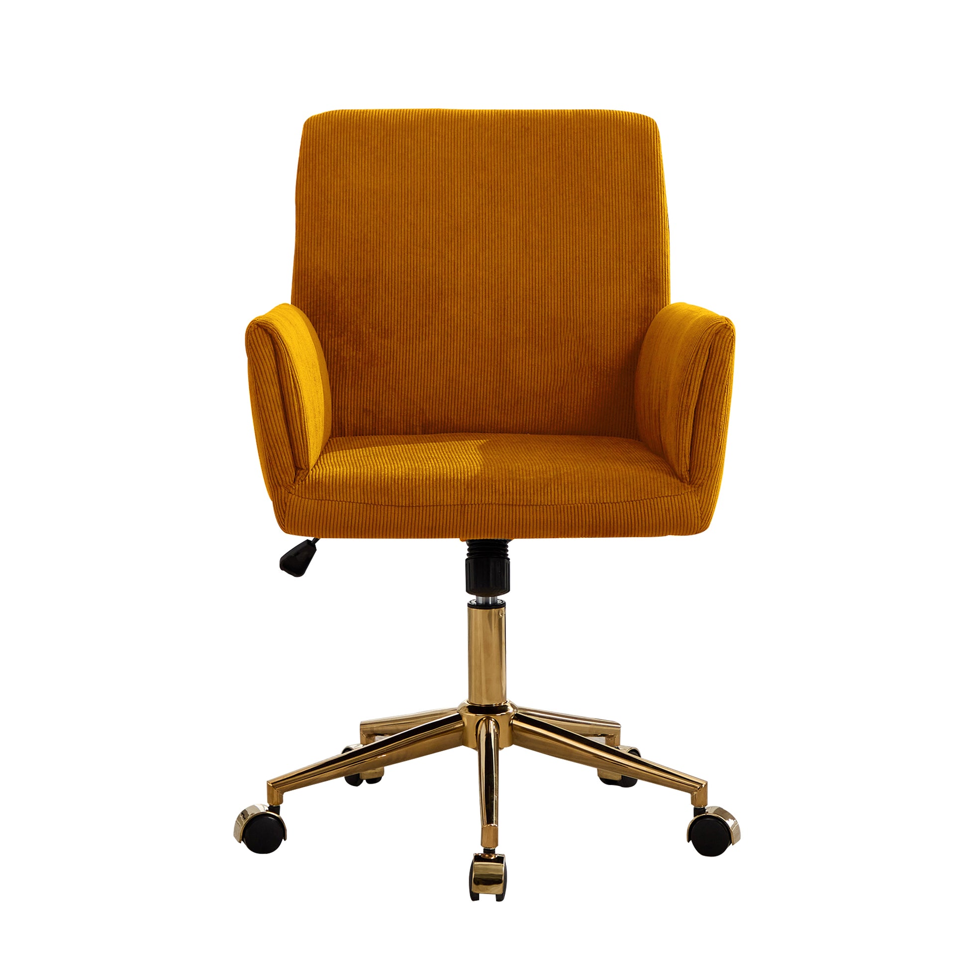 Ts Office Chair Yellow Corduroy
