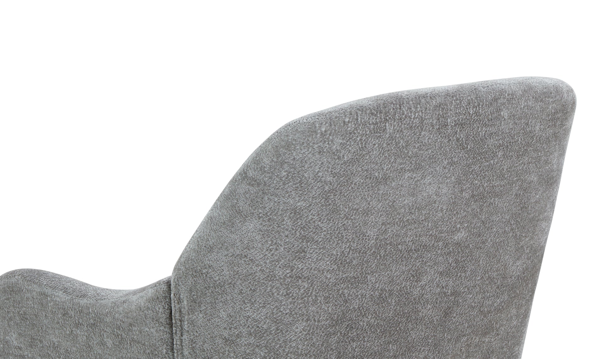 Chenille Armchair, Modern Style Accent Chair With Wood Legs, Comfy Design For Living Room, Bedroom, Office, Gray Gray Foam Wood Fabric