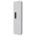 Didital Touch Panel In Wall Safe,Hidden Wall Safe For Rifles And Pistols With Adjustable Shelves,Assembled Storege Safe For Firearm And Valuables White Digital White Steel