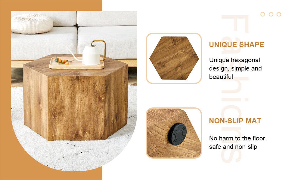 Modern Mdf Coffee Table, With Complex Texture Patterns, Style And Texture Coffee Table To Redefine Your Interior Decoration And Enhance Your Living Space, Stylish And Durable Design Wood Mdf