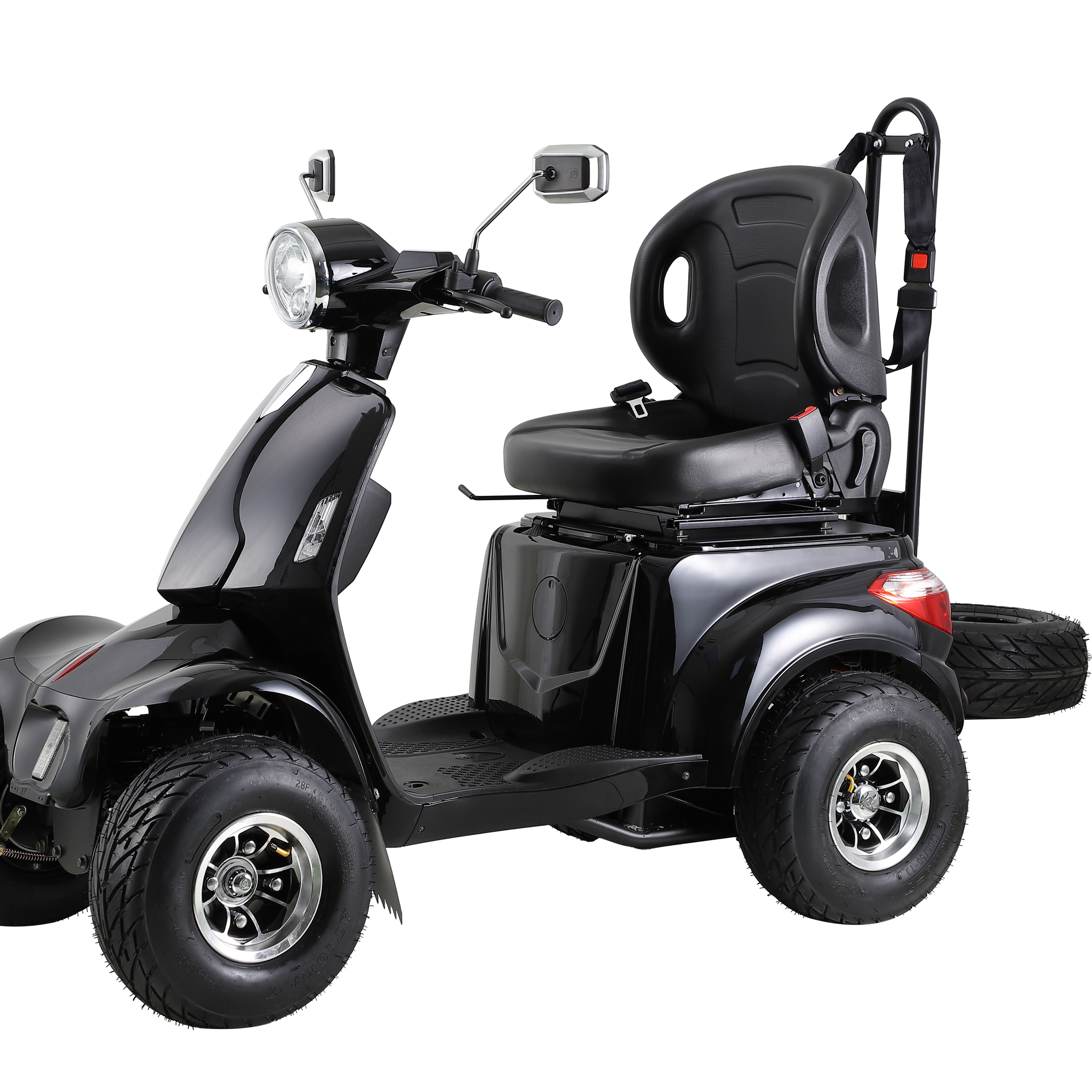 Golf Scooter Old People Drive Grass Scooter Black Abs Pc