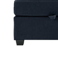 Fabric Modern Modular Sofa Couch With Storage Seats Modular Sectional Sofa 4 Seater Modular Couch For Living Room Blue Blue Polyester 4 Seat