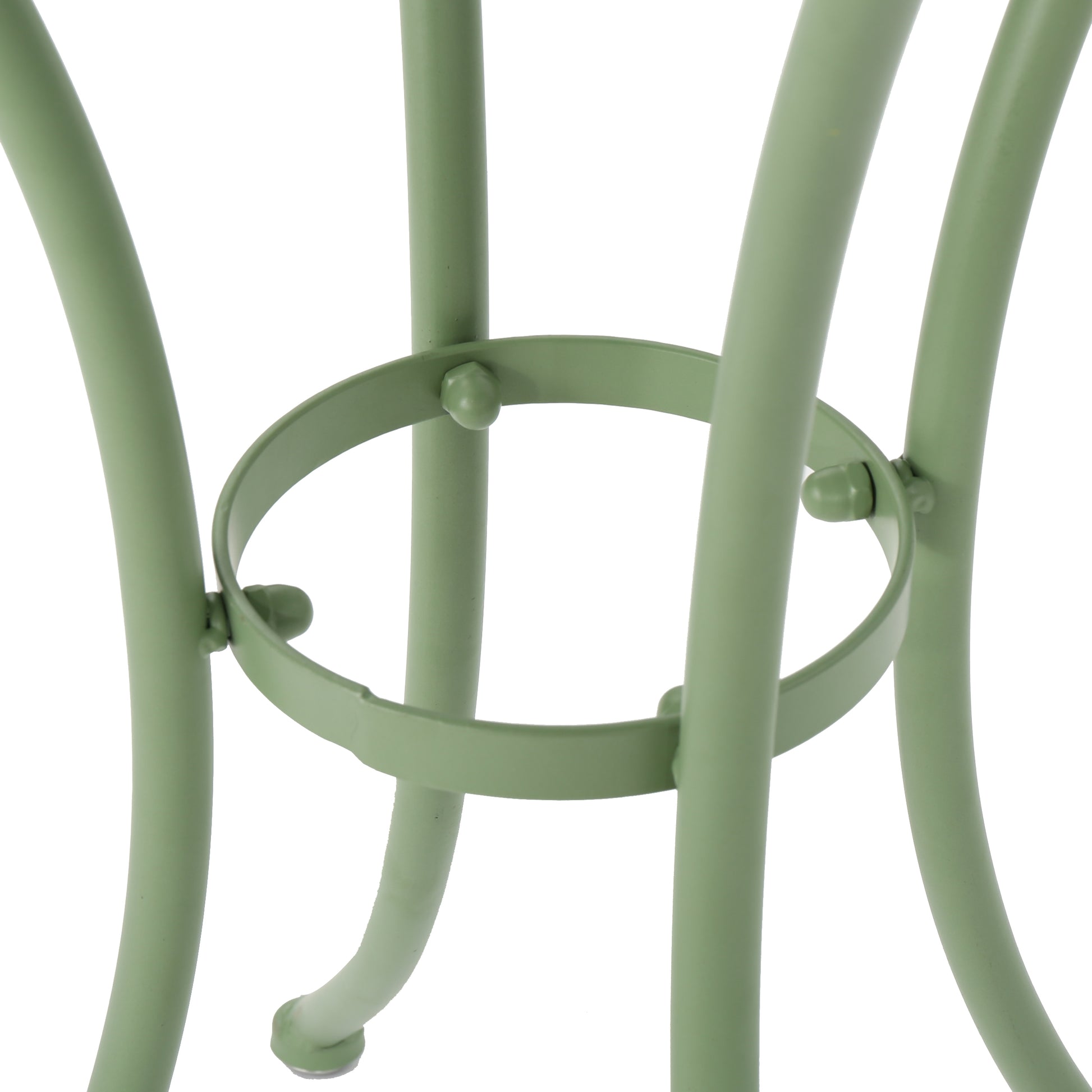 Lourdes 3 Pc Kd Metal Set Green Iron