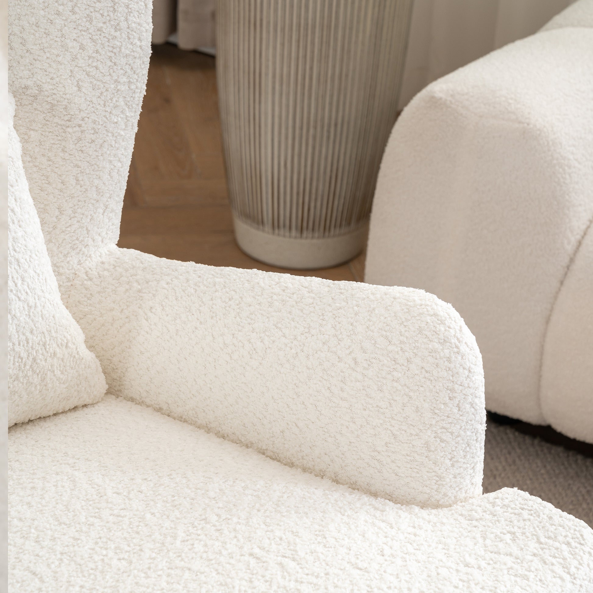 Modern Luxury Velvet Swivel Chair, 360 Swivel Comfort Round Armchair, Single Sofa Chair With Lounge Seat For Bedroom Office Reading Space, Set Of 1Beige Beige Wood