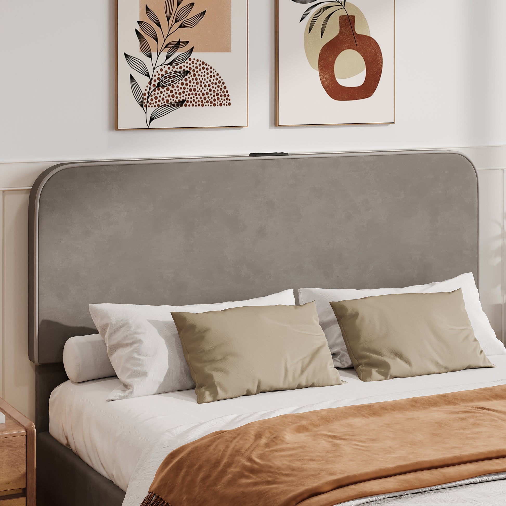 Upholstered Platform Full Size Hydraulic Storage Bed, Lift Up Storage Bed With Rgb Led Light, Bluetooth Speaker, No Box Spring Needed, Lychee Velvet, Gray Full Gray Velvet Fabric Metal