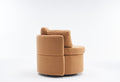029 Teddy Fabric Swivel And Storage Chair With Back Cushion For Living Room,Khaki Khaki Primary Living Space Modern Foam Teddy