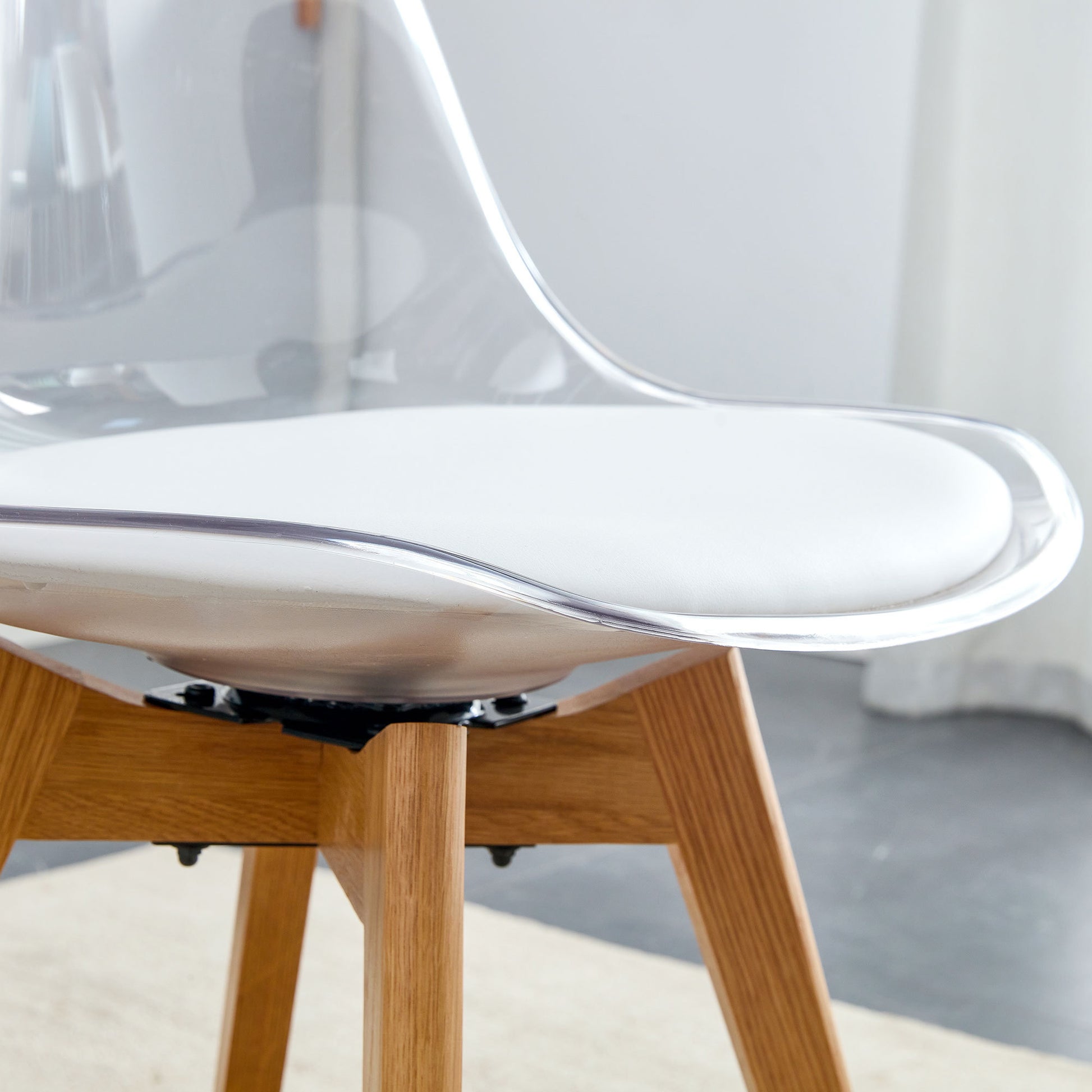 White Stone Burning Tabletop With Rubber Wooden Legs, Foldable Computer Desk, Foldable Office Desk,4 Modern Chairs Can Rotate 360 Degrees,The Seat Cushion Is Made Of Pu Material. Zd 1545Sc 003 White Sintered Stone