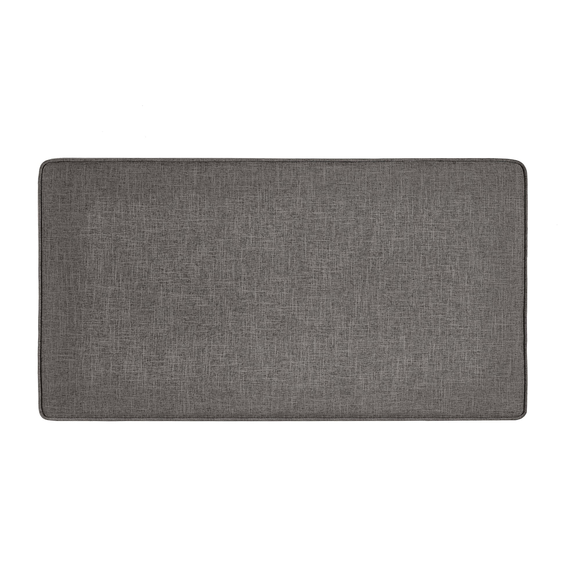 Modern Large Comfort Sofa Ottoman With Storage, Modular Sectional Storage Ottoman With Wheels For Living Room,Lounge Ottoman, Couch Storage Ottoman ,Large Storage Ottoman Bench Charcoal Grey Charcoal Grey Primary Living Space American