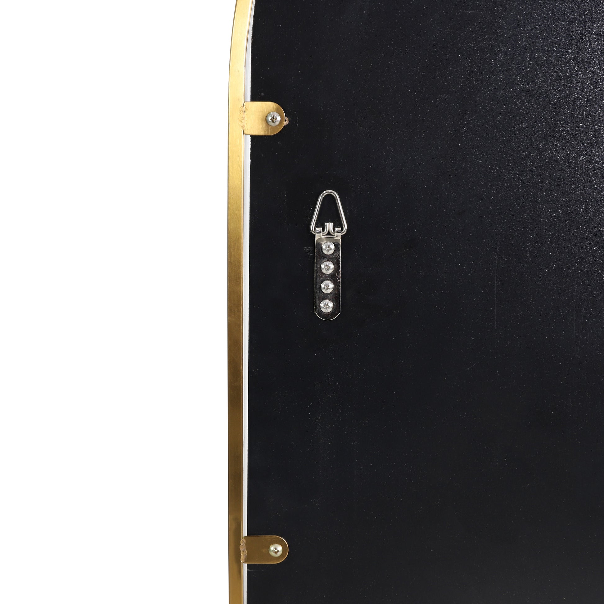 Length Mirror Antique Brass Mdf