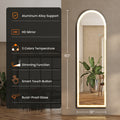 3 Color Lighting Mirror With Led Lights, 60