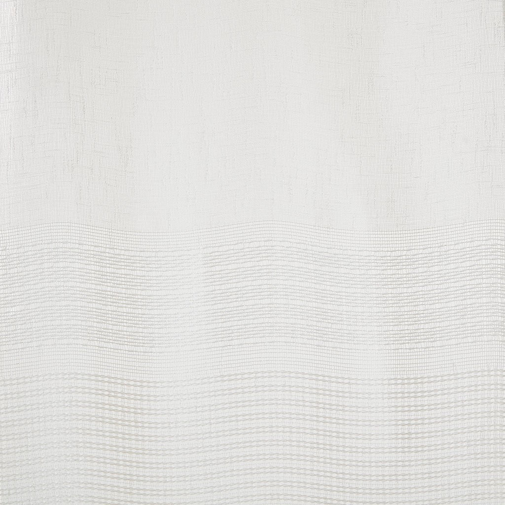 Yarn Dye Sheer Curtain Panel Pair 2 Pcs Window Panels White Polyester
