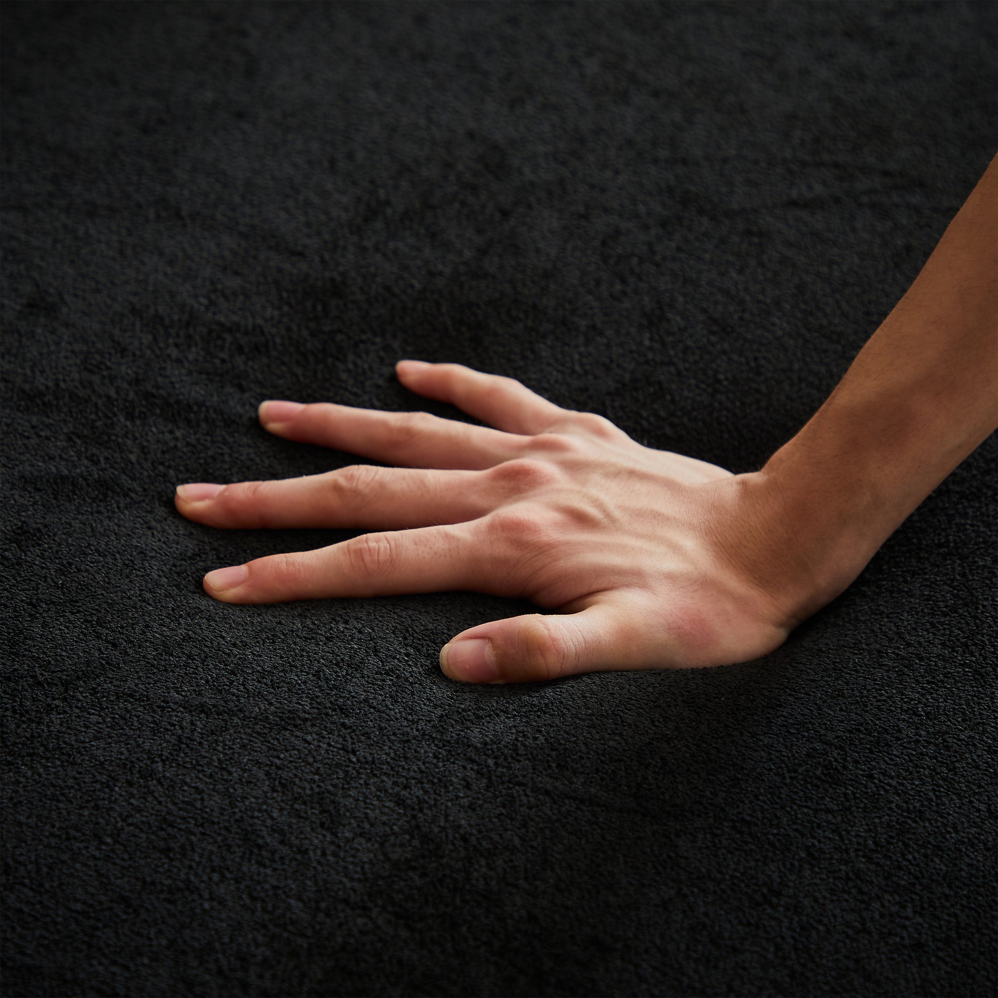 Fx81"Mid Century Design Modern Sofa,Chenille Pull Buckle Design Sofa For Living Room,Buttons Tufted With Copper Nail Decoration Armrest, With 2 Pillows,Modern Couch Upholstered Button And Metal Legs Black Chenille Pine Foam Fabric 3 Seat