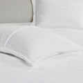 Plush To Sherpa Comforter Set King Ivory Polyester