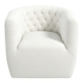 Delaney Swivel Chair Beige Boucle