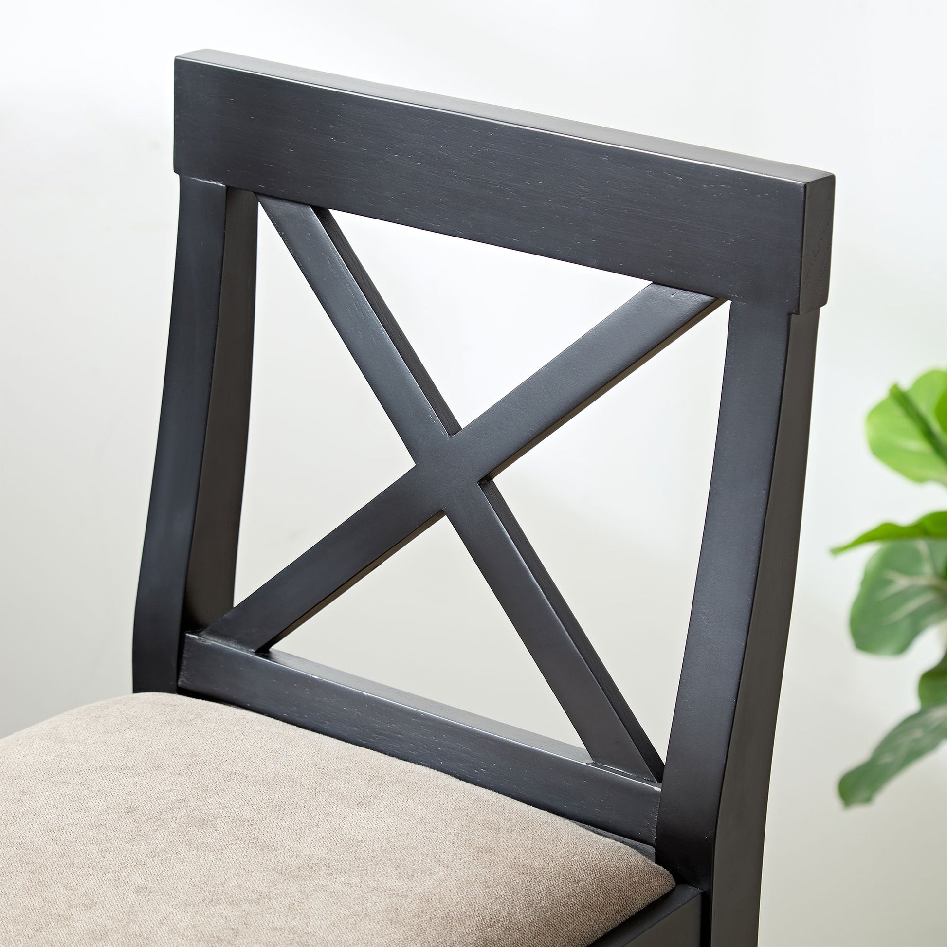 Bar Table,Bar Chair, Extra Long Entryway Table For Entryway, Hallway, Living Room, Foyer, Corridor, Rectangular Wood High Top Kitchen Dining Table, Black Matt Black Solid Wood Mdf