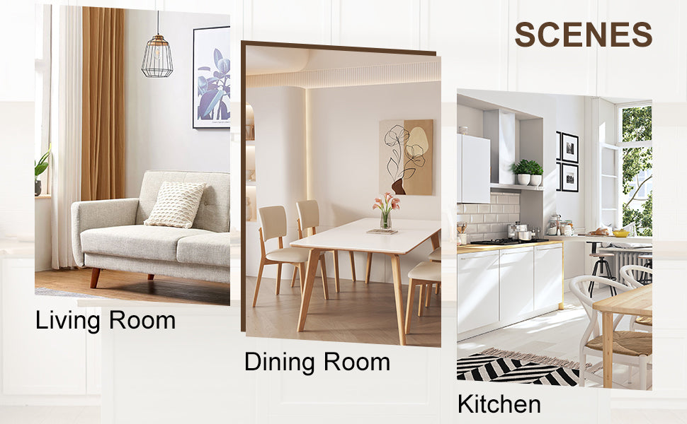 Chinese Countryside Retro Solid Wood Round Table, Simple Modern Imitation Rattan Table, Wooden Table, Desk. Suitable For Dining Room, Living Room, Office Wood Rubber Wood