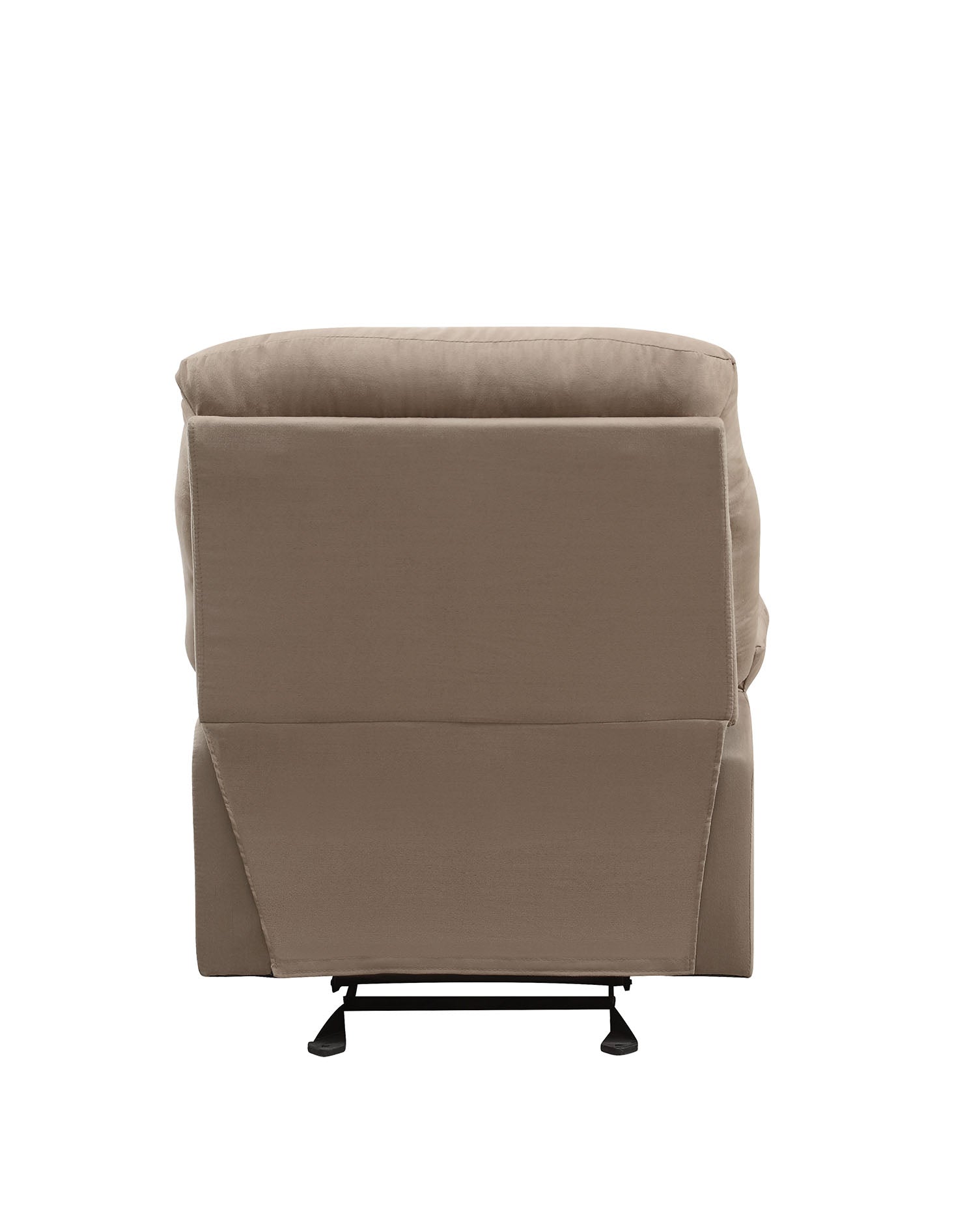 Arcadia Light Brown Microfiber Motion Recliner Light Brown Microfiber