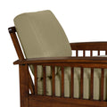 The Torrey Chair Beige Brown Rubberwood Wood