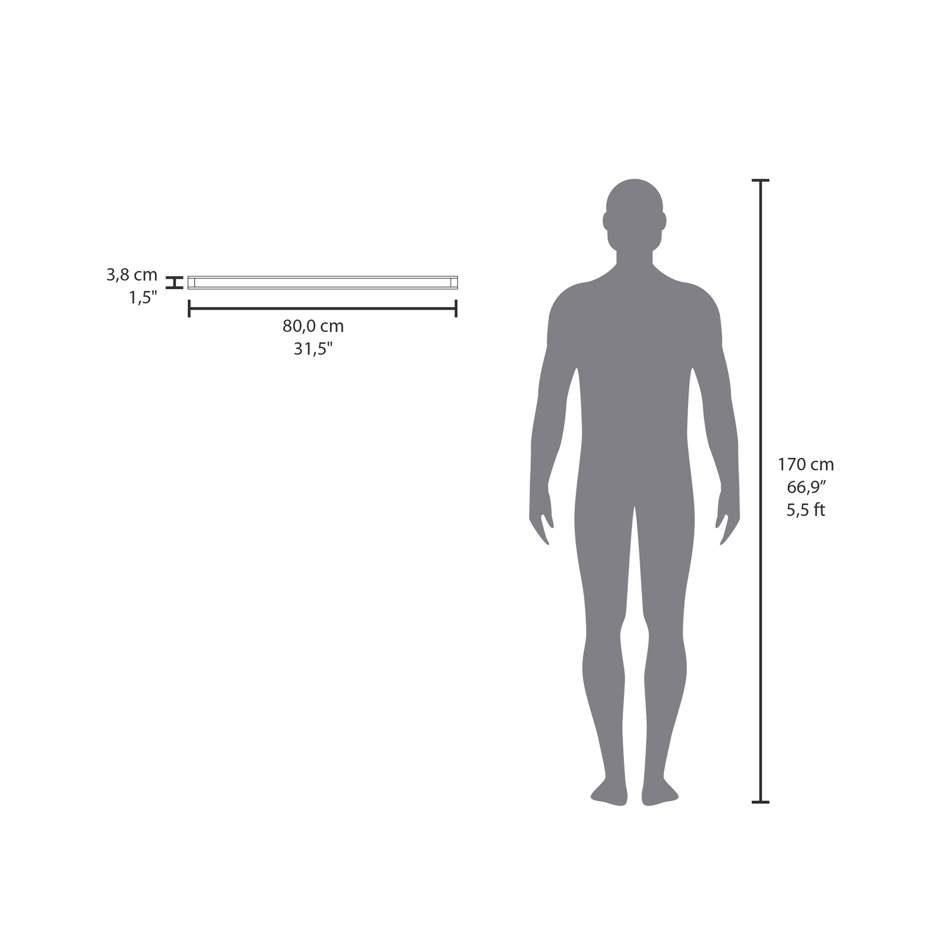 Ecco 31.5" Wide Floating Shelves Set Of 2, Shelves For Wall Decor For Bedroom, Bathroom Storage Shelves, Book Shelves For Living Room 2 Or Less Brown Primary Living Space Modern With Doors Particle