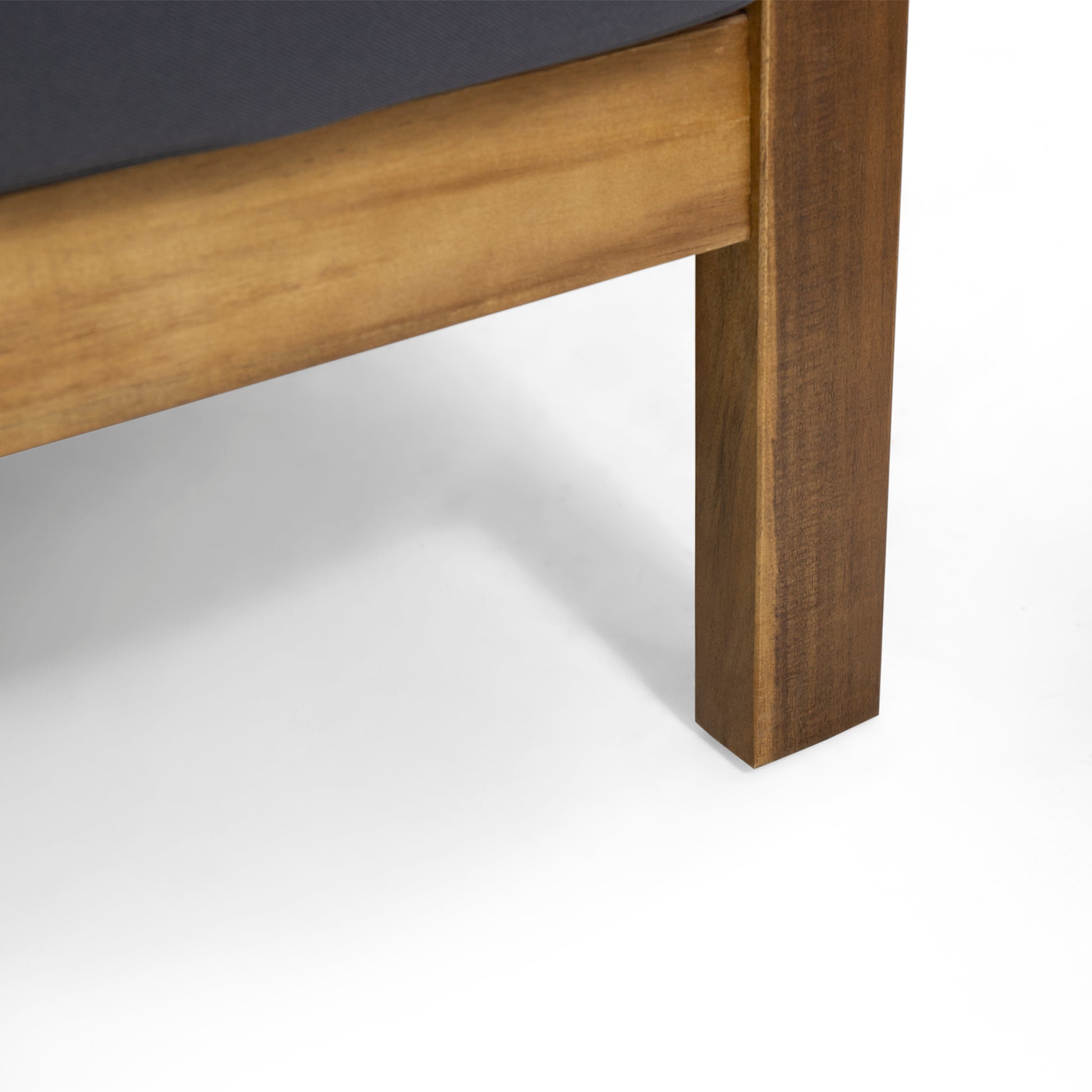 Laurel Outdoor 4 Seater Chat Set Seat & Coffee Table & Club Chair Teak Acacia Wood