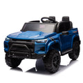 24V10A Two Seater Kids Ride On Electric Pickup, Kids Ride On Toy W Parents Remote Control,4Wd 800W Motors,Two Safety Belts,High Gate Safety Design,Usb,Bluetooth, Speed 2.49 3.73Mph For Kids Aged 3 .