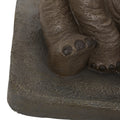 Elephant Umbrella Base Gray Concrete