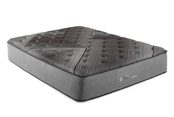 14" Pure Ice Plush Quilted Twin Xl Mattress Black Foam Spring Twin Xl