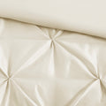 7 Piece Tufted Comforter Set Ivory Queen Queen Ivory Polyester