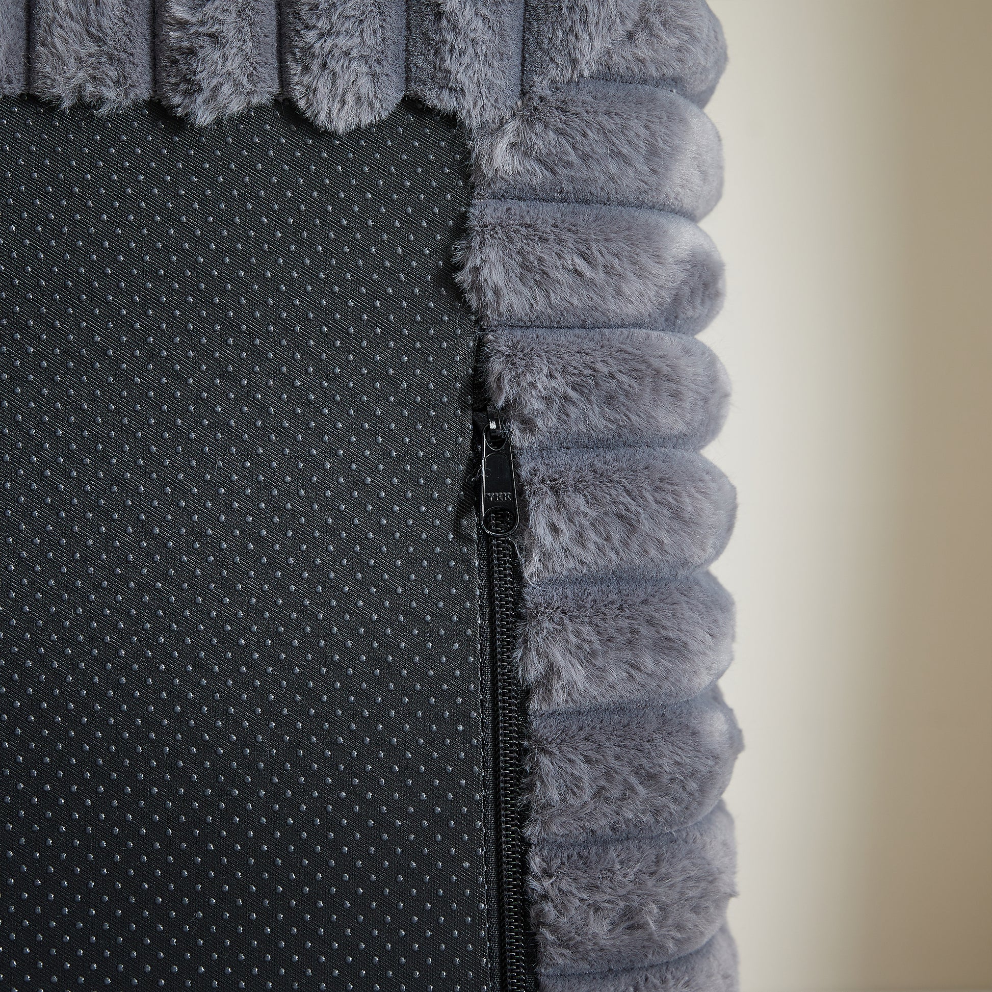 62.5 Inch Corduroy Sponge Sofa Lounge Chair With Removable Footrest,No Assembly Required,Fluffy Modern Sleeper Chair For Indoor Living Room Bedroom Grey Foam Corduroy 1 Seat