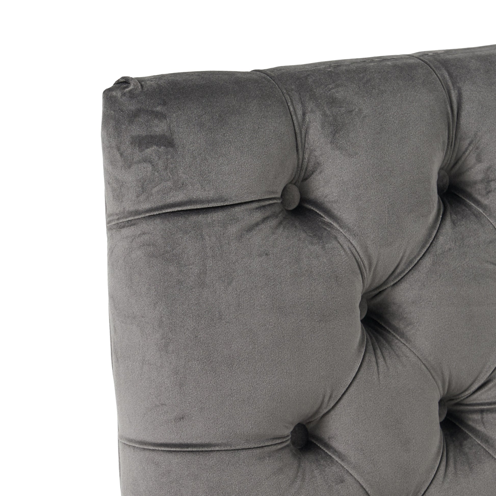 Arm Chair Charcoal Velvet