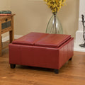 Mansfield Ottoman Red Pu