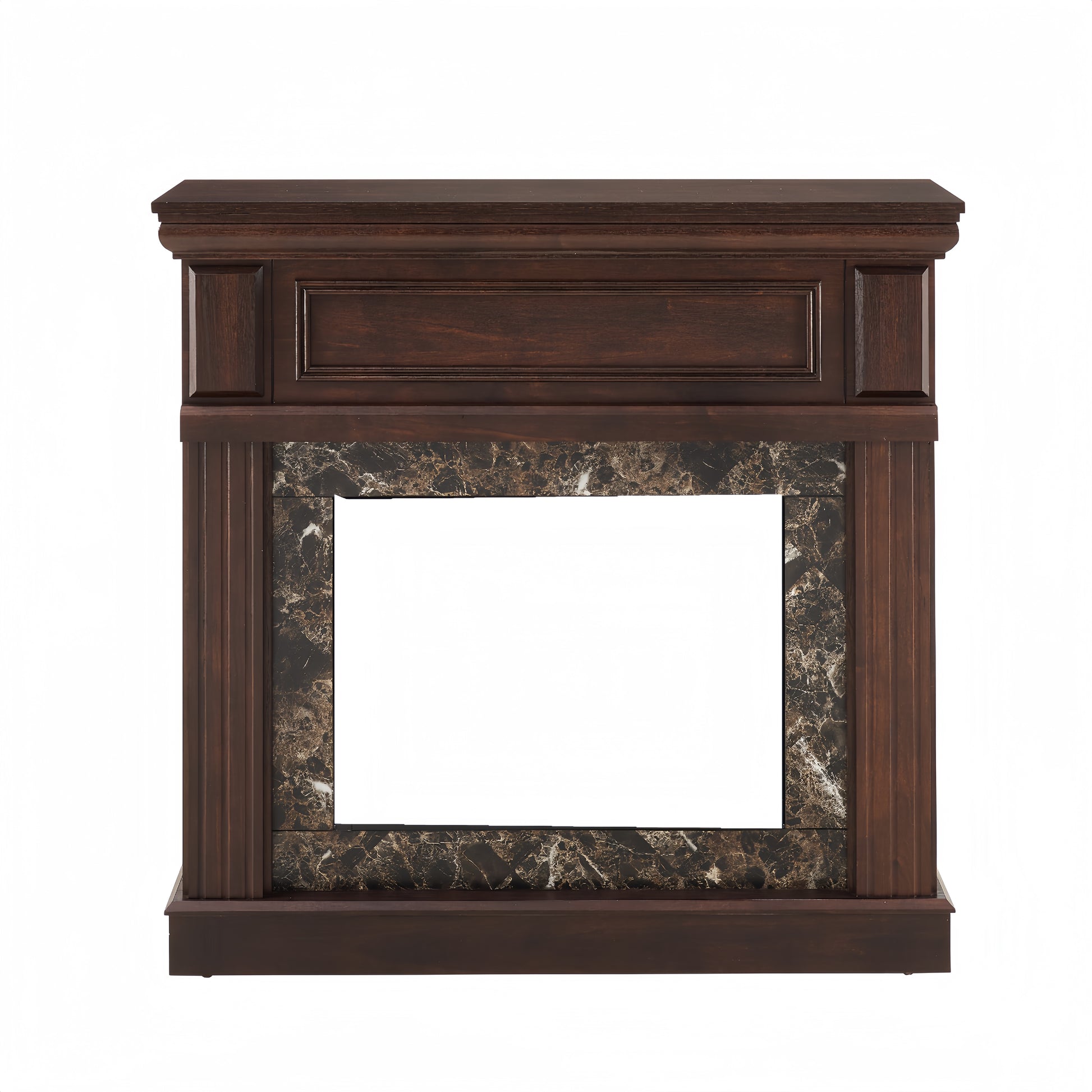 Only Mantel Not Included Fireplace Cherry,41.34"W*14"D*40"H Cherry Mdf