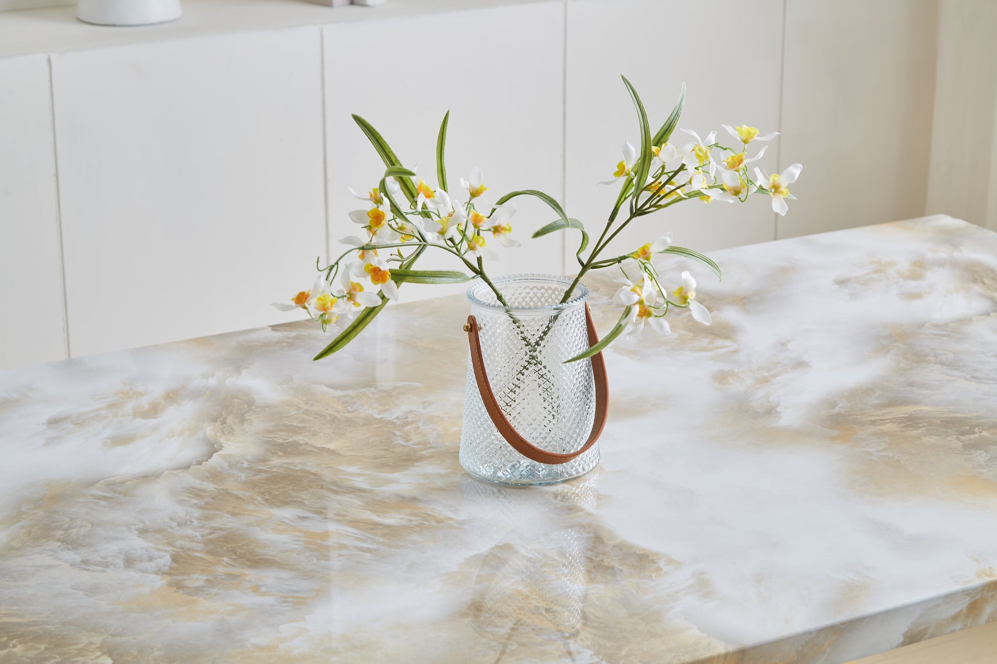 Luxurious Faux Marble Mdf Dinning Table For 6 Or 8, Rectangular 70.9"L*35.4"W*29.8"H, Thick And Solid Stainless Steel Legs, Durable Sturdy, Easy To Assemble, For Kitchen Living Room Office, White White Gold Ergonomic Kitchen