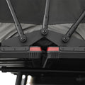 Ilander Lite Cruiser Roof Top Tent 140Cm, Entry Level Overland Aluminium Fold Out Style Car Roof Tent For Sedan Van Suv Truck Camping Waterproof,Windproof ,Sturdy Black Fabric Metal