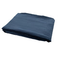 Luxury Full Queen Flat Sheet 1 Pc, Bed Sheets Queen Size, Hotel Sheets, Soft Linen Sheets,& Fade Resistant Full Size Bed Sheets Navy Linen