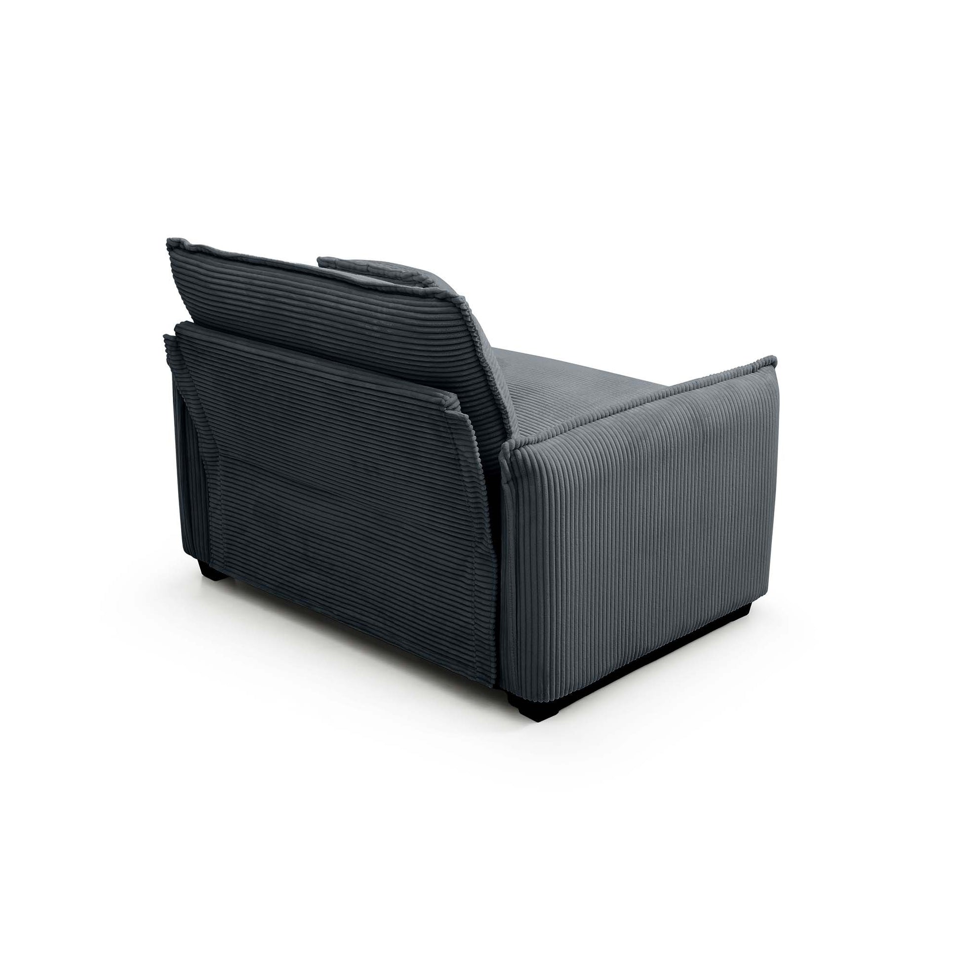 Modern Living Room Sofa Two Pieces Set, Suitable For Living Room And Small Apartment2 Pieces Sofa Set Consists Of A Single Seat Sofa And A 2 Seater Sofas,Grey Corduroy Grey Corduroy 3 Seat