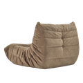 Floor Sofa Bean Bag Chair For Adults Fireside Bean Bag Lounger Memory Foam Chair For Home, Office, Apartment Or Gaming Venue Matte Brown Polyester Primary Living Space Firm Art Deco Armless Foam Polyester Blend